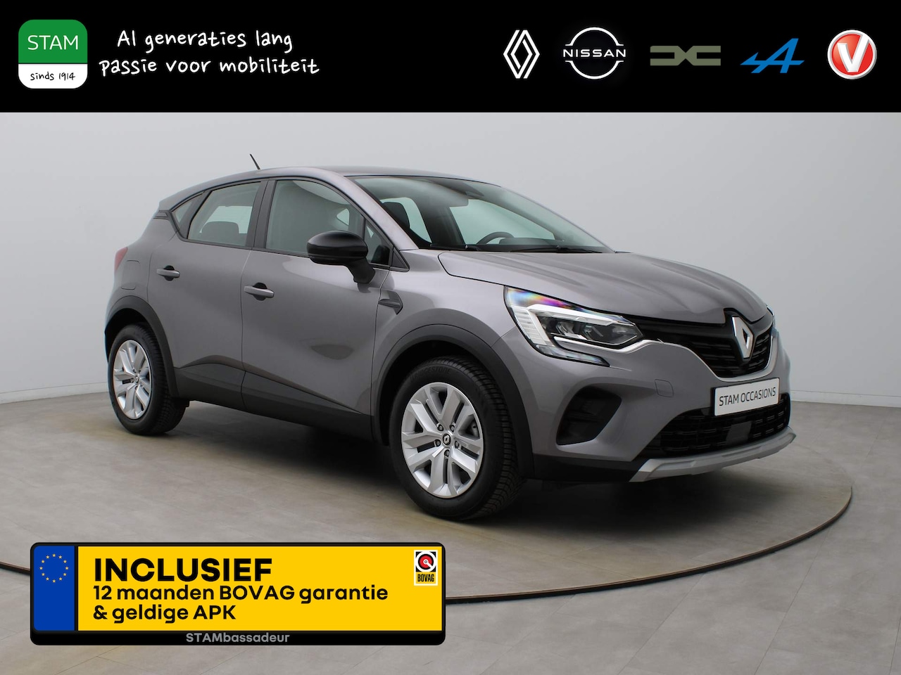 Renault Captur - TCe 90pk evolution Airco | Cruisecontrol | Navi | Parksens. v+a - AutoWereld.nl