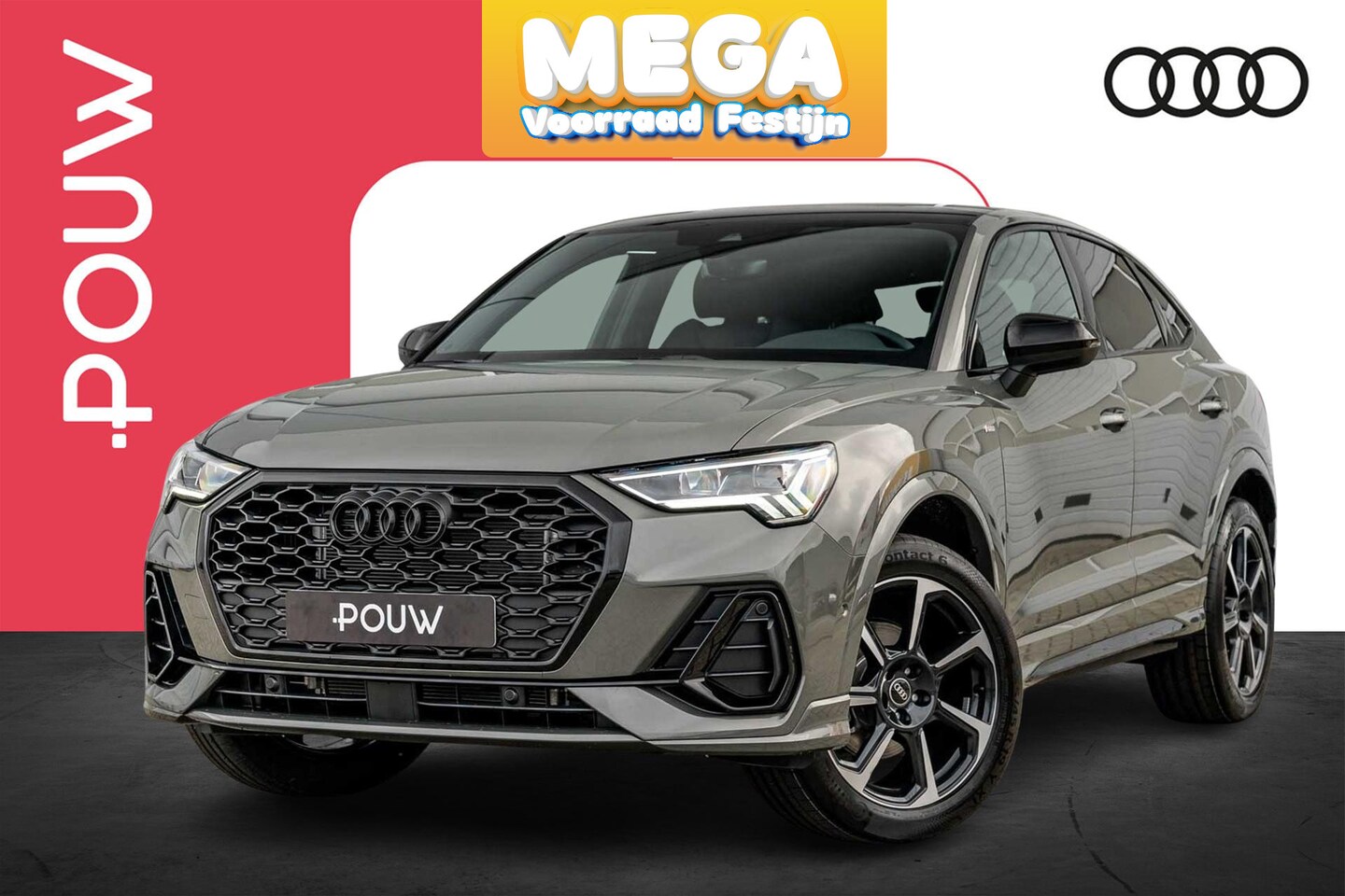 Audi Q3 Sportback - 35 TFSI 150pk s-tronic S Edition Competition | Achteruitrijcamera | Stoelverwarming - AutoWereld.nl