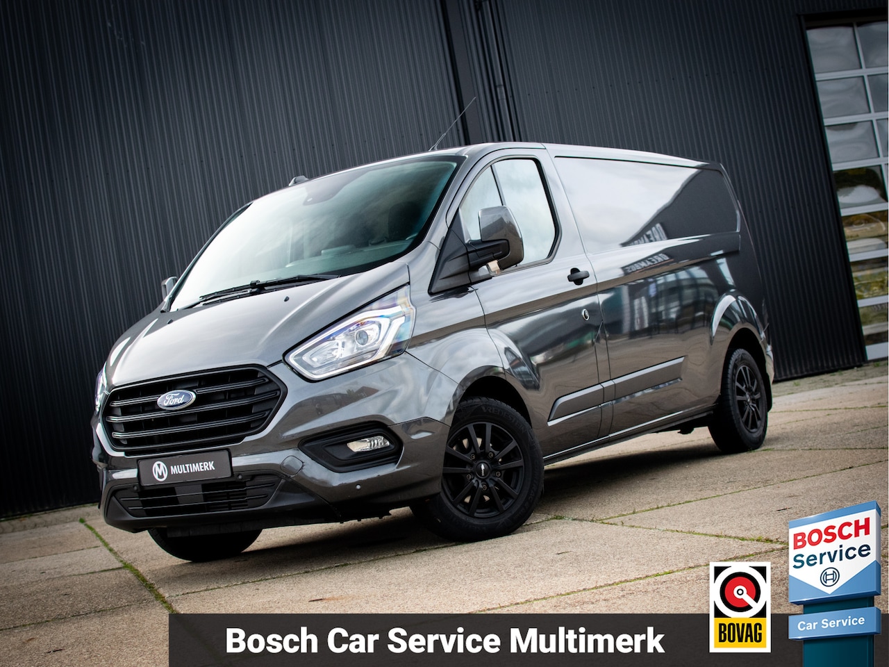 Ford Transit Custom - 320 2.0 TDCI L2H1 170PK | Automaat | Carplay | 1950KG trekgew. | - AutoWereld.nl