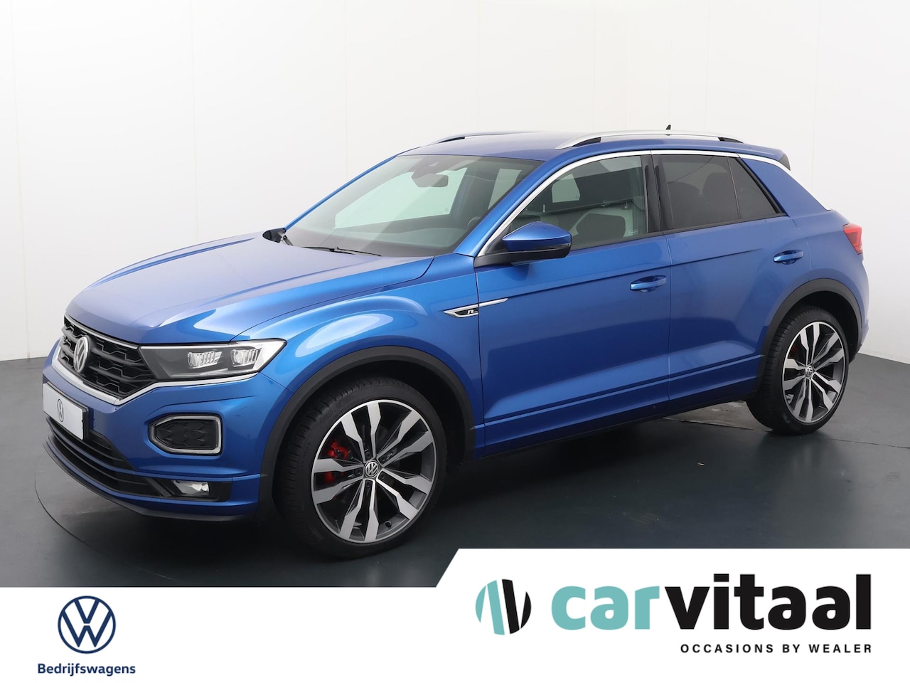 Volkswagen T-Roc - 1.5 TSI Sport Business R | 150 PK | Trekhaak | Lichtmetalen velgen 19 " | Navigatiesysteem - AutoWereld.nl