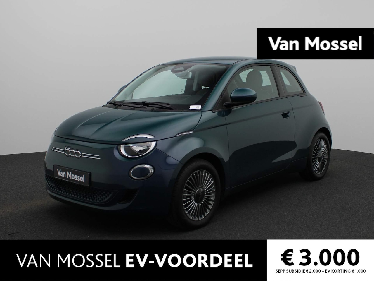 Fiat 500e - 3+1 Icon 42 kWh | Navi | ECC | PDC | LMV | - AutoWereld.nl