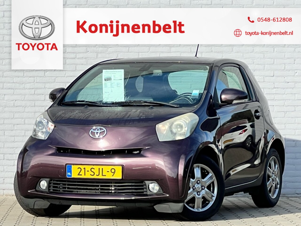 Toyota iQ - 1.0 VVTi Aspiration 1.0 VVT-i Aspiration - AutoWereld.nl