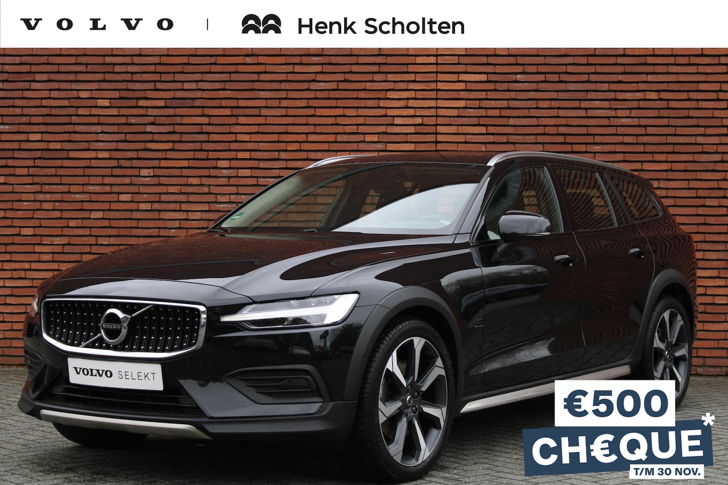 Volvo V60 Cross Country - B5 AUT8 250PK AWD Pro, 20" Lichtmetalen Velgen, Panoramadak, Parkeerassist Achter incl. Ca - AutoWereld.nl