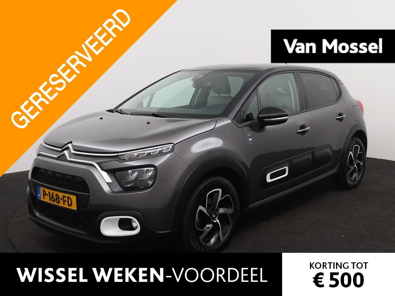 Citroën C3 - 1.2 PureTech Saint James | 110pk | Automaat | Navi | Camera | Keyless | Hoge instap | 39.0 - AutoWereld.nl