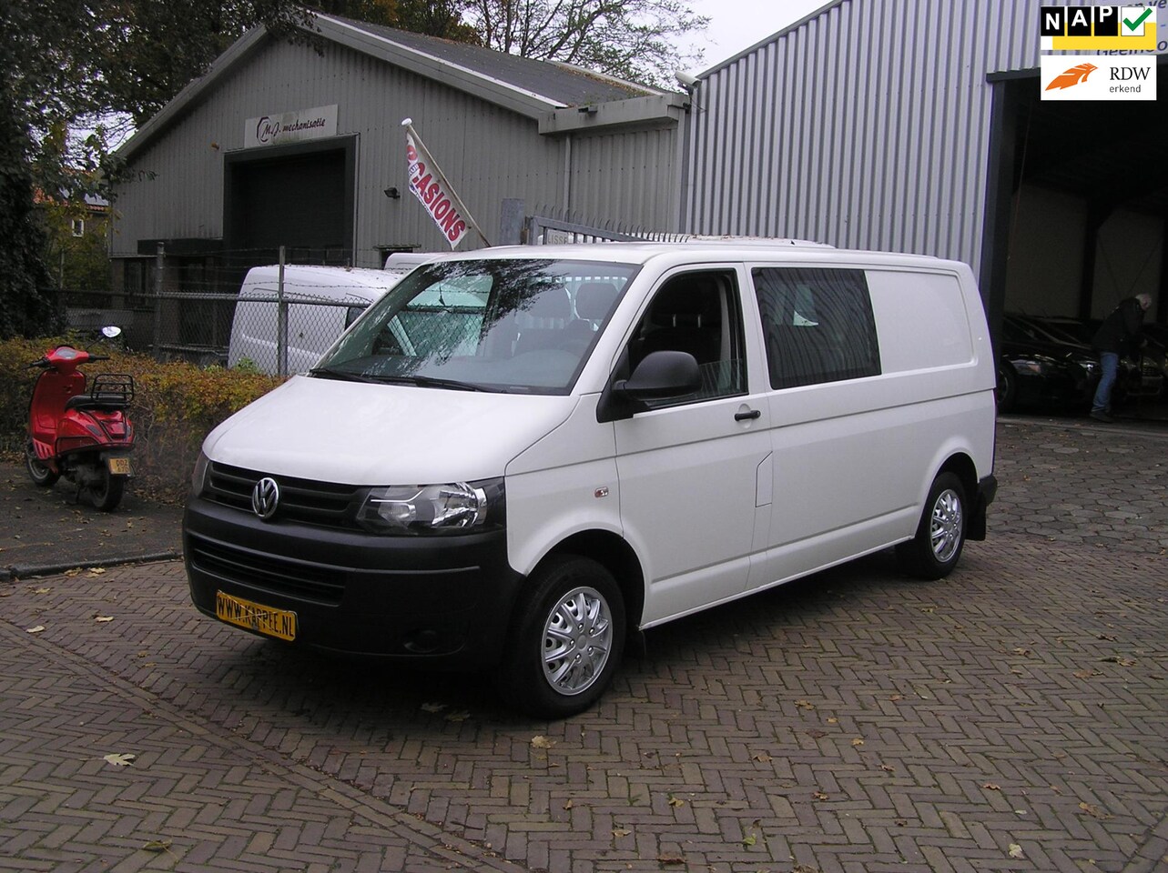 Volkswagen Transporter - 2.0 TDI L2H1 DC Budgetline D C airco nieuwe apk - AutoWereld.nl