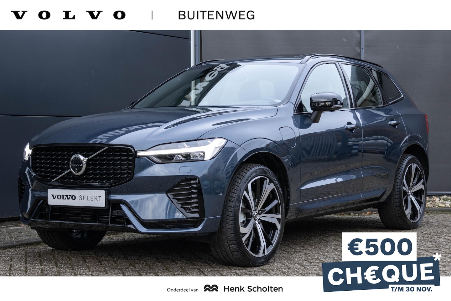 Volvo XC60 - T8 Automaat Recharge AWD Ultimate Dark | Luchtvering| Premium Audio by Bowers en Wilkins| - AutoWereld.nl