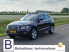 Audi Q5 - 2.0 TFSI quattro Adrenalin Sport | Nieuwstaat | NL | 2x S-Line | Pano dak | Stof/leer | 19