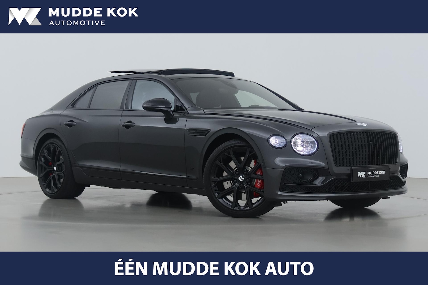 Bentley Flying Spur - 2.9 V6 Hybrid S | NIEUW | Sunroof | Bang & Olufson | 22 Inch Black Painted - AutoWereld.nl