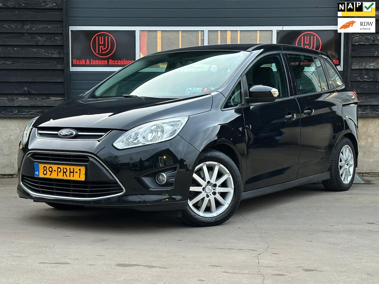 Ford Grand C-Max - 1.6 Trend 7p. Airco Cruise e-ramen NAP - AutoWereld.nl