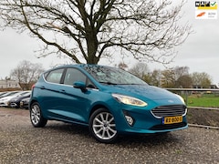 Ford Fiesta - 1.0 EcoBoost Titanium | Automaat | Carplay + Navi + Clima + Cruise nu €11.975,