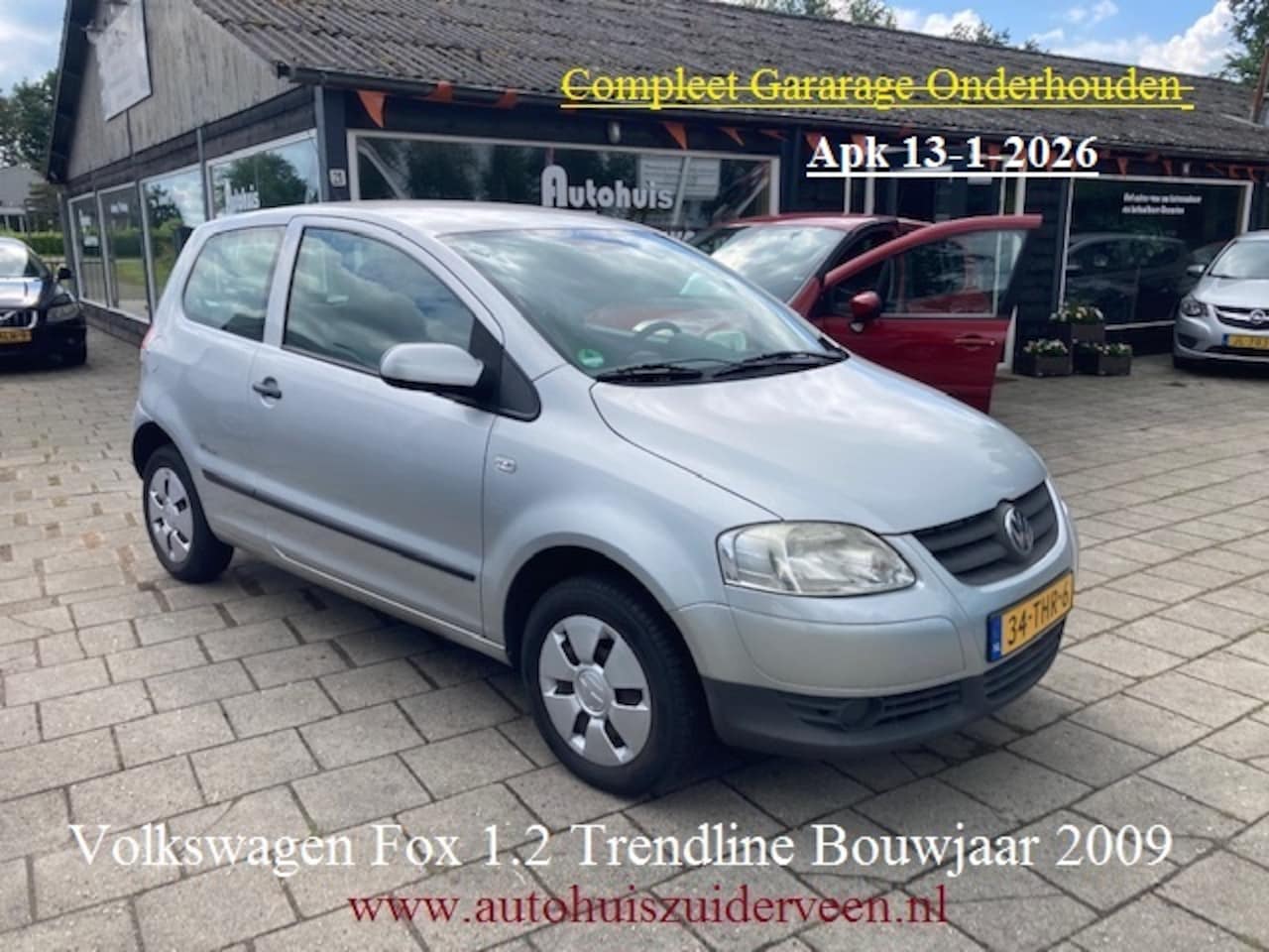 Volkswagen Fox - 1.2 40KW 2009 Trendline Boekjes - AutoWereld.nl