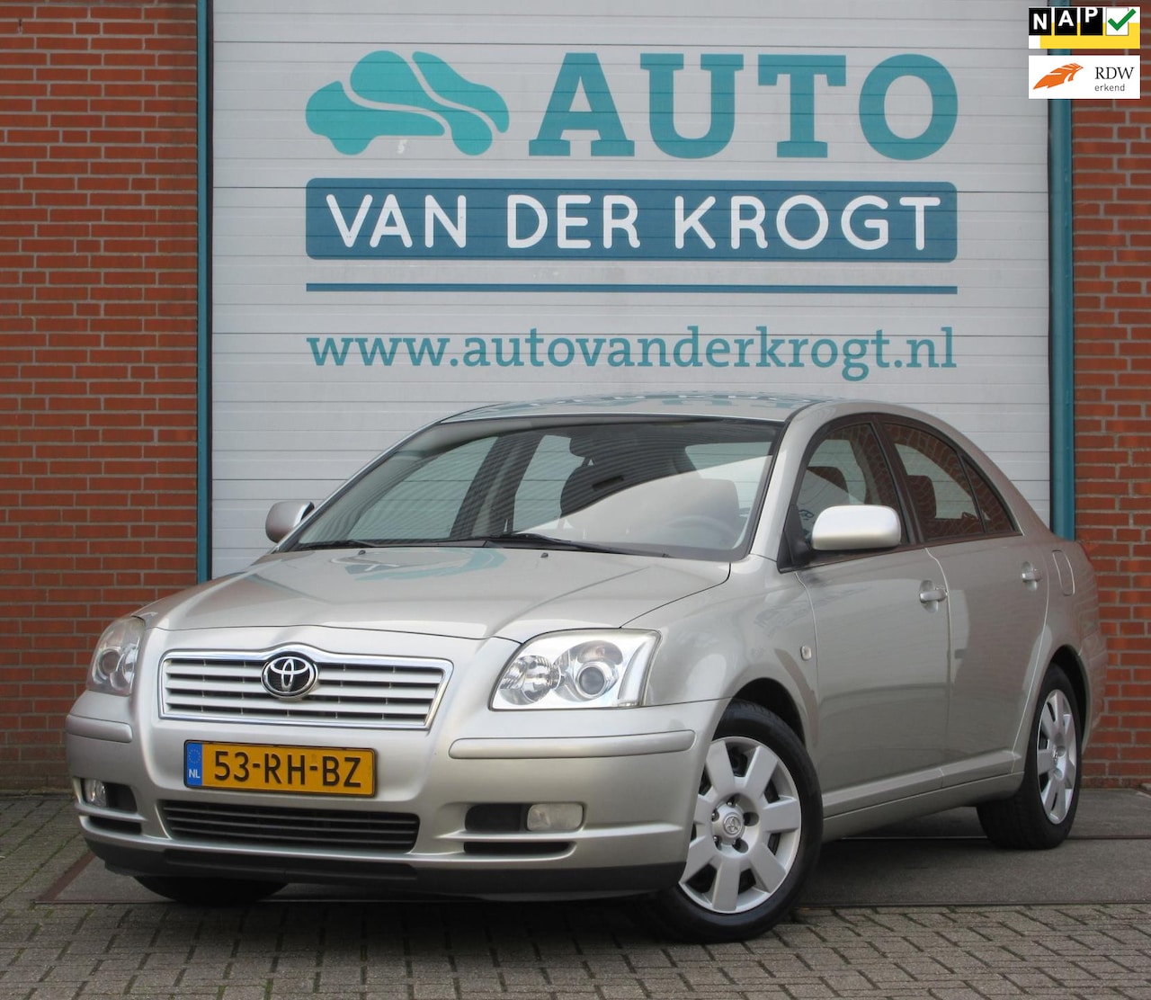 Toyota Avensis - 1.8 VVTi Linea Sol 1.8 VVTi Linea Sol, Automaat, Clima, Trekhaak, APK 11-25 - AutoWereld.nl