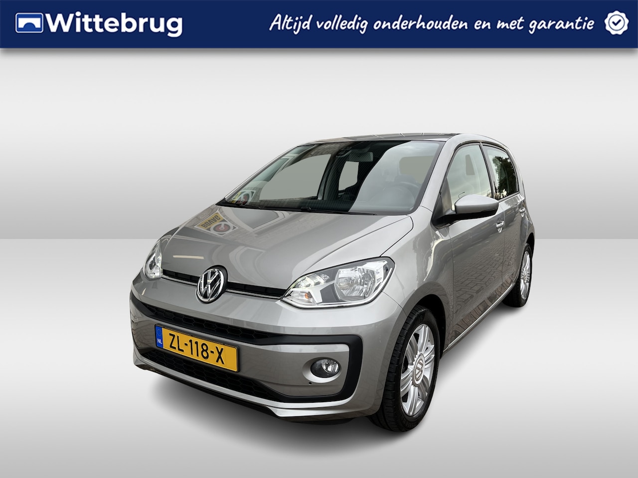 Volkswagen Up! - 1.0 BMT high up! / PARK. SENSOREN/ CRUISE/ BLUETOOTH/ AIRCO/ - AutoWereld.nl