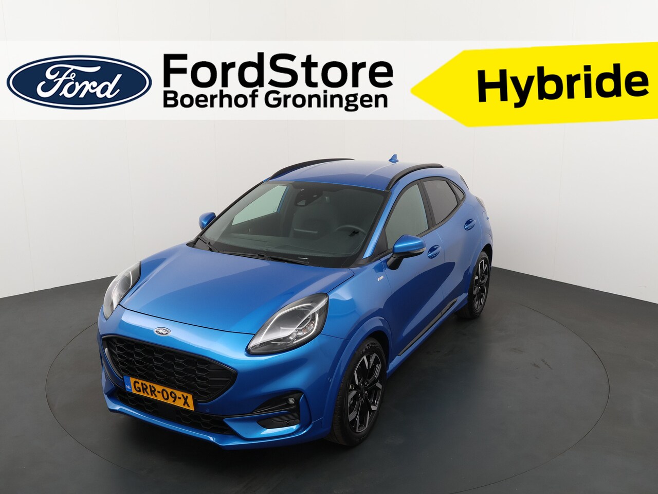 Ford Puma - EcoBoost Hybrid 125 pk ST-Line X | Camera | LED | B&O | Half leer | 18" | Apple Carplay | - AutoWereld.nl