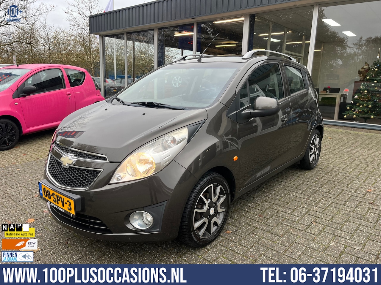 Chevrolet Spark - 1.0 16V LS Bi-Fuel 1.0 16V LS Bi-Fuel, LPG, 2e eigenaar, Grote beurt, nwe Remblokken & Schijven - AutoWereld.nl