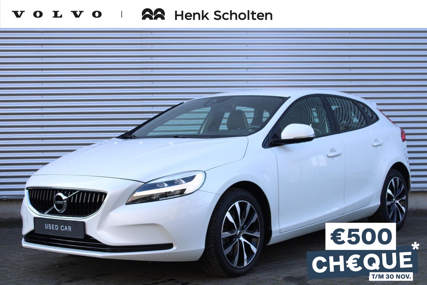 Volvo V40 - T3 AUT6 152PK Dynamic Edition, Cruise Control, Verwarmbare Voorstoelen, High Performance A - AutoWereld.nl