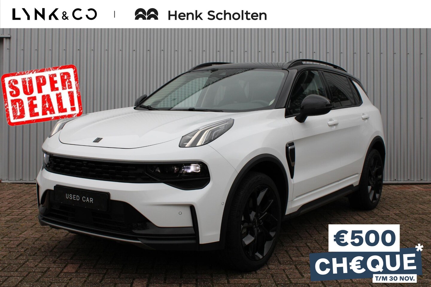 Lynk & Co 01 - AUT7 261PK Plug-in Hybrid, **HS SPECIAL** Panoramisch Schuif-/Kanteldak, Infinity Premium - AutoWereld.nl