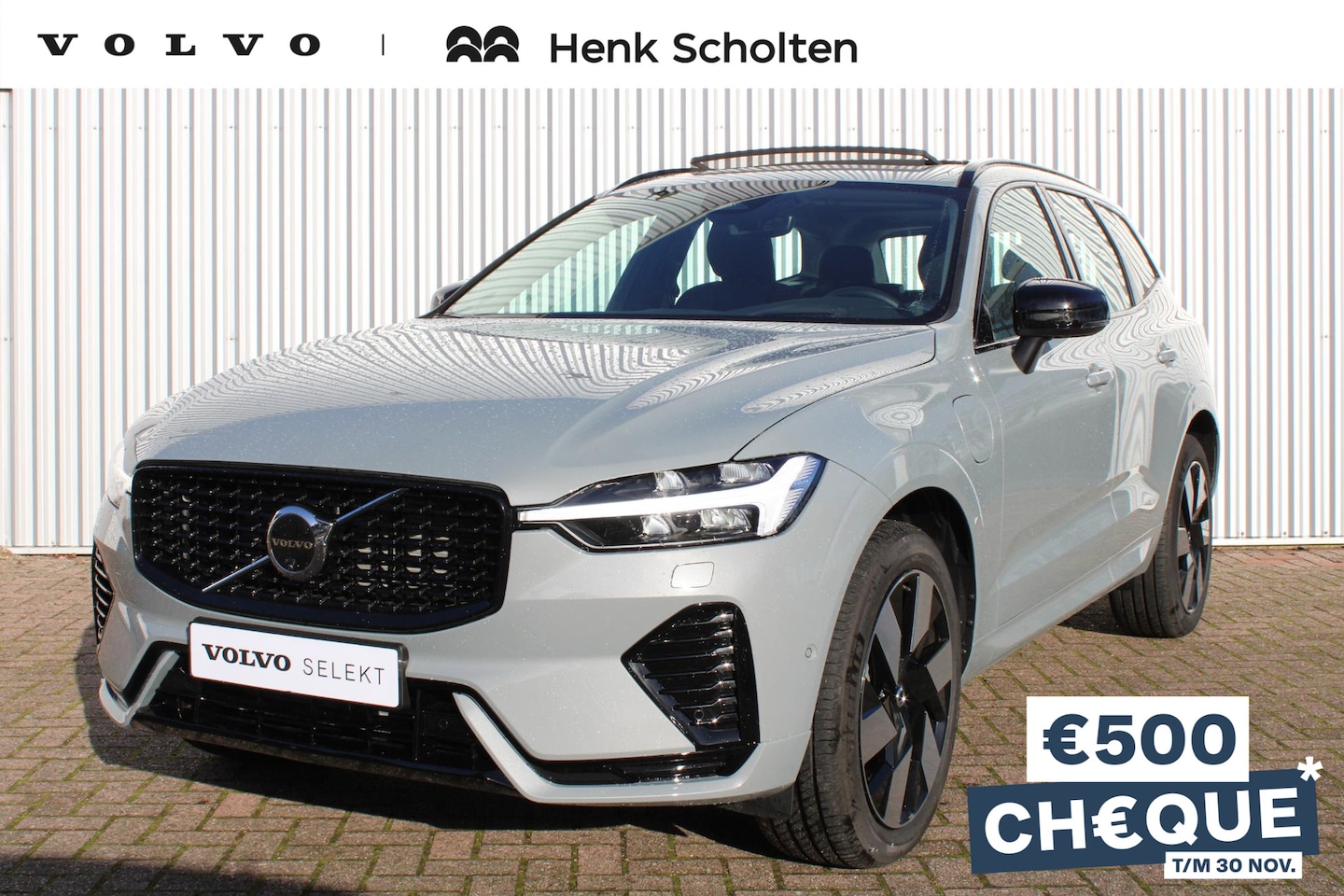 Volvo XC60 - 2.0 Recharge T6 AWD Ultimate Dark 2.0 Recharge T6 AWD Ultimate Dark, Google Services, Semi elektrische trekhaak, 360" graden - AutoWereld.nl