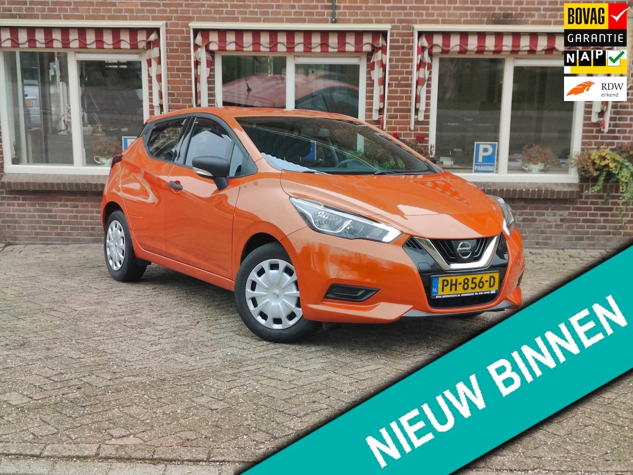 Nissan Micra - 1.0L Visia+ Airco Cruise PDC - RIJKLAAR - - AutoWereld.nl