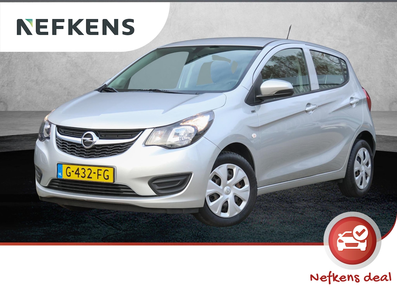 Opel Karl - 1.0 75 pk 120 Jaar Edition (1ste eig./Airco/Bluetooth/Isofix/5drs./Cruise) - AutoWereld.nl