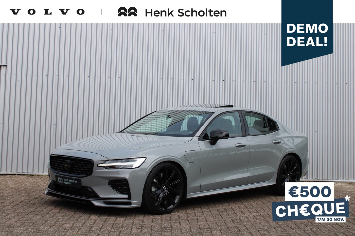 Volvo S60 - 2.0 Recharge T6 AWD Plus Dark **HS SPECIAL** Panoramadak, HEICO uitgevoerd, Sportuitlaat m - AutoWereld.nl