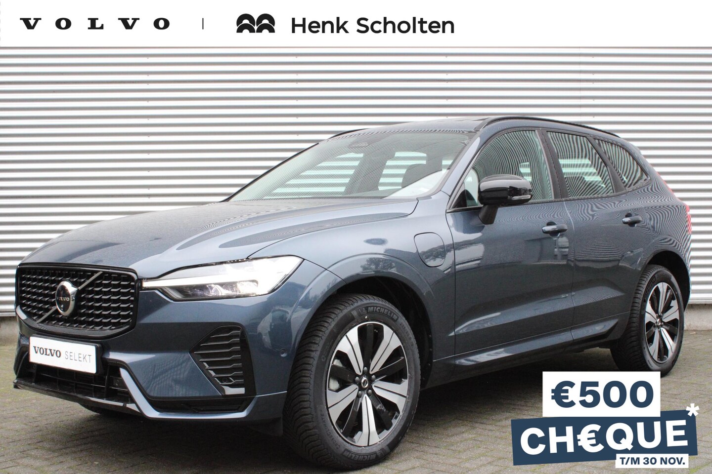 Volvo XC60 - Recharge T6 AWD Plus Dark, Visual Park Assist incl. 360° Camera, Adaptieve Cruise Control - AutoWereld.nl