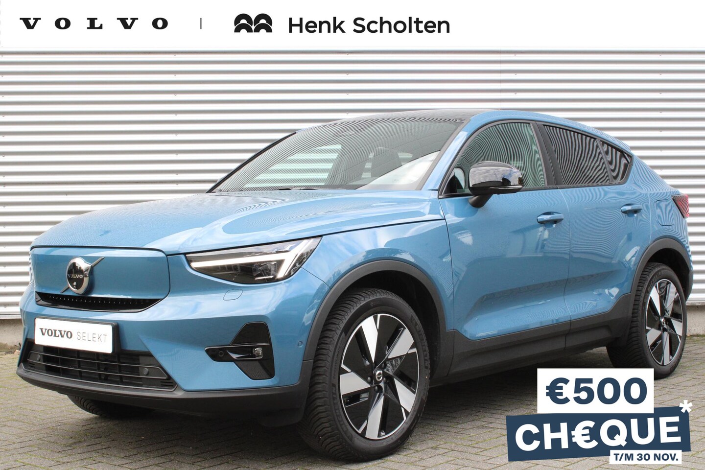 Volvo C40 - Single Motor Extended Range Ultimate 82 kWh, Pixel LED Koplampen, Panoramadak, Harman/Kard - AutoWereld.nl