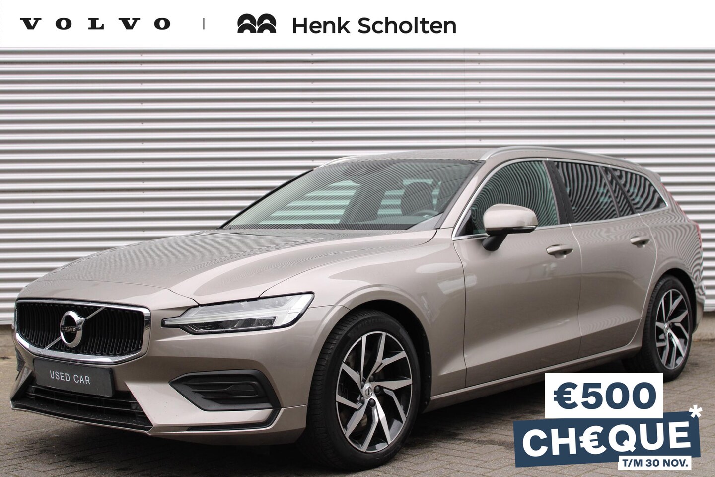 Volvo V60 - T5 Momentum AUT8 250PK, Apple Carplay/Android Auto, Elektrische Kofferklep, Lichtmetalen V - AutoWereld.nl