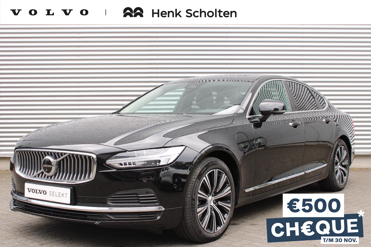 Volvo S90 - T8 AUT8 456PK AWD Plus Bright, Panoramisch Schuif-/Kanteldak, Lederen Bekleding, Power Sea - AutoWereld.nl