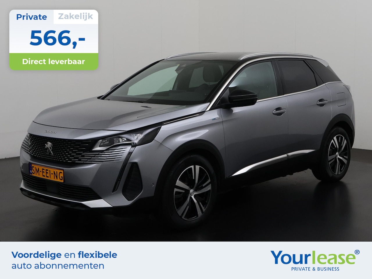 Peugeot 3008 - 1.6 HYbrid 225 GT | All-in 566,- Private Lease | Zondag open! - AutoWereld.nl