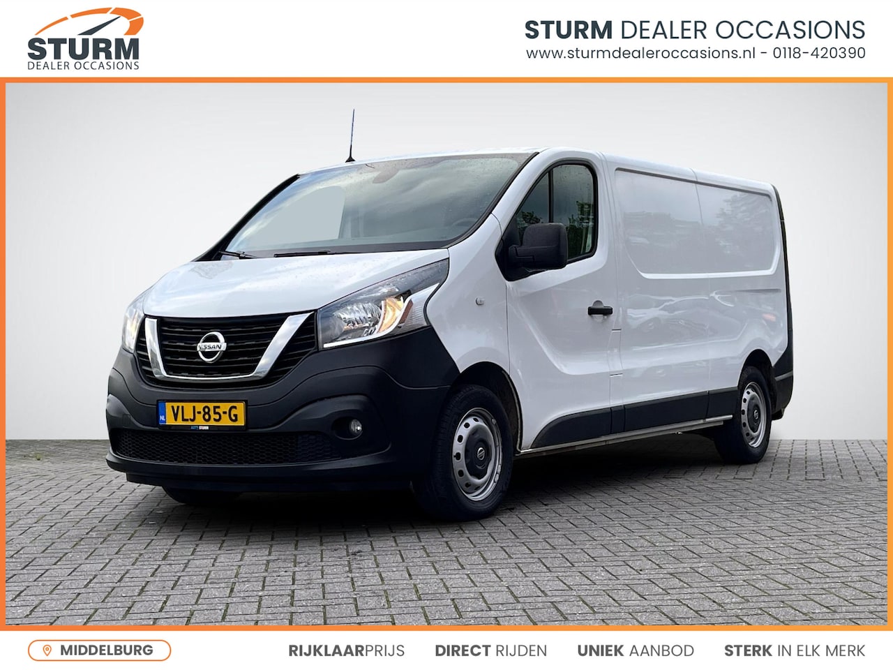 Nissan nv300 - 2.0 dCi 120 L2H1 Acenta 3-Persoons Comfort Pack | Cruise Control | Park. Sensor | Airco | - AutoWereld.nl