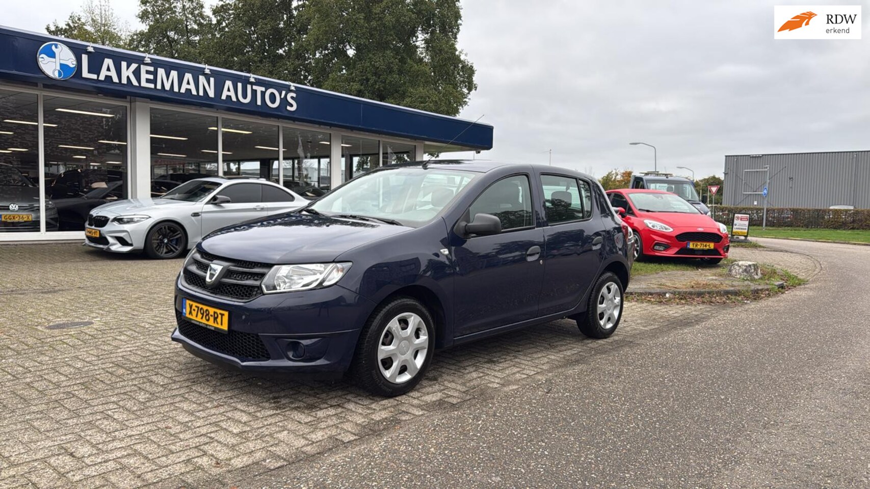 Dacia Sandero - 1.2 16V Blueline Airco Bluetooth Huurkoop Inruil APK Garantie - AutoWereld.nl