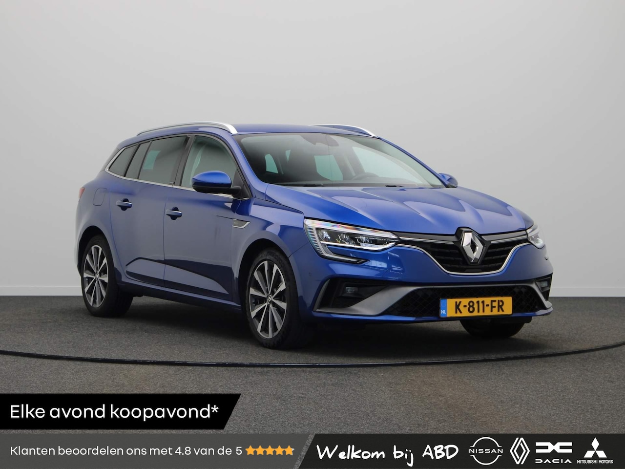 Renault Mégane E-Tech - Estate Plug-In Hybrid 160pk R.S. Line | Head up display | Navigatie | Climate control | Ap - AutoWereld.nl