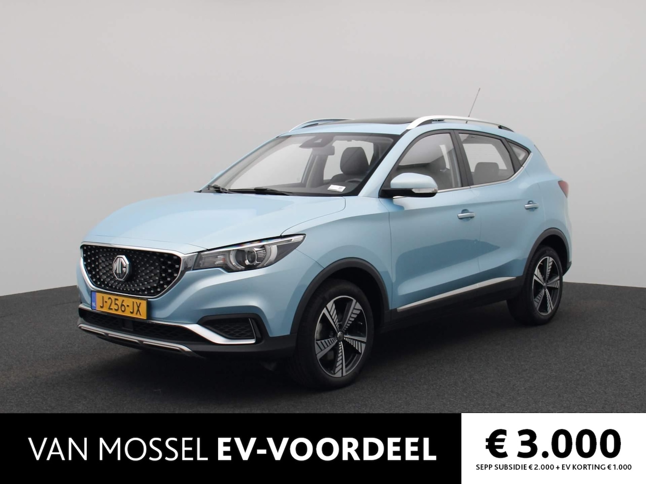 MG ZS - EV Luxury 45 kWh | Leder | Navi | Panoramadak | Camera | Apple CarPlay | Adaptive Cruise C - AutoWereld.nl