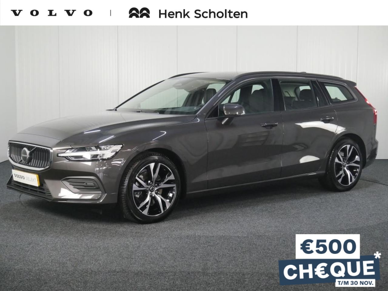 Volvo V60 - B3 AUT7 163PK Essential Edition, Adaptieve Cruise Control Met Stuurhulp, BLIS Dodehoekdete - AutoWereld.nl