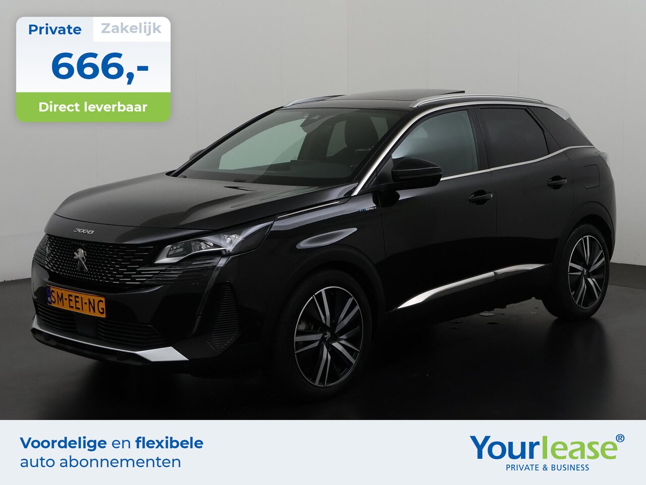 Peugeot 3008 - 1.6 HYbrid4 300PK GT Plug-in | All-in 666,- Private Lease | Zondag Open! - AutoWereld.nl