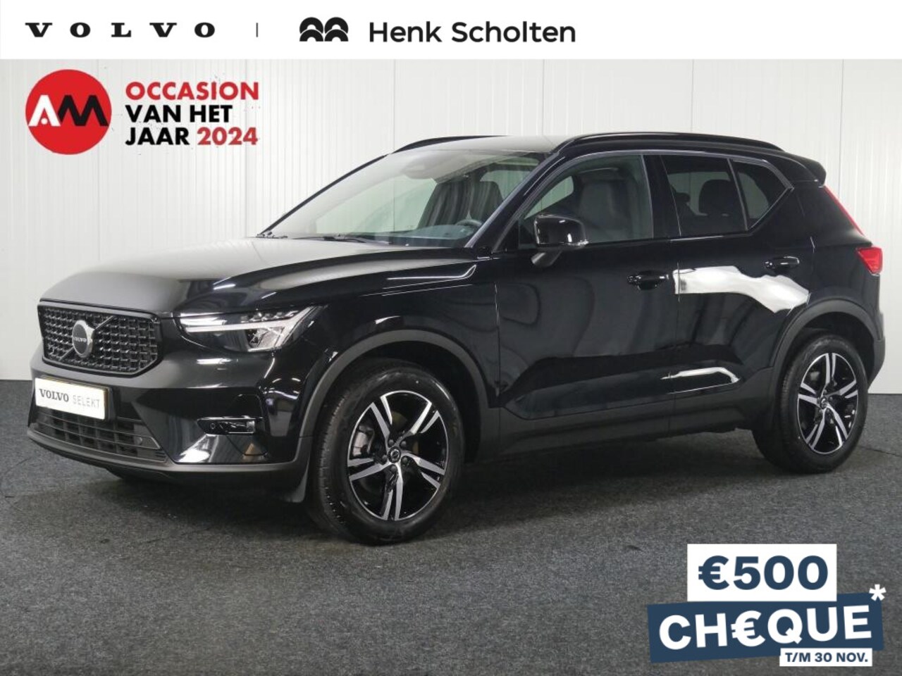 Volvo XC40 - B3 Plus Dark/BLIS/ACC/Harman Kardon/Leder 163 Pk Mild Hybrid, Volledig Lederen Interieur, - AutoWereld.nl