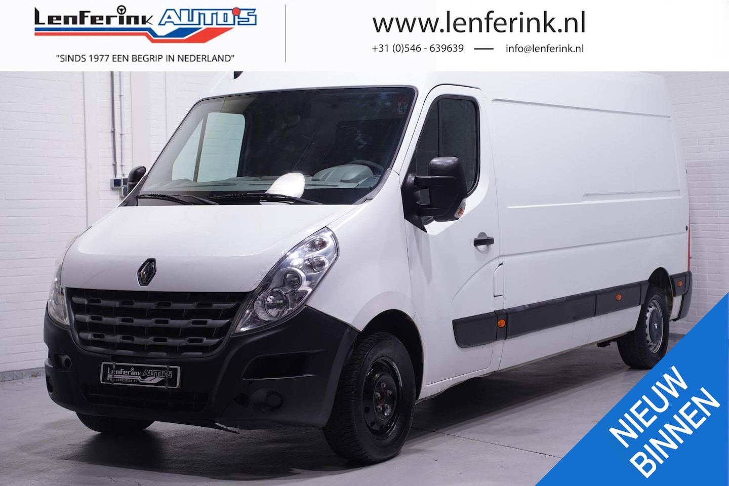 Renault Master - 2.3 dCi 125 pk L3H2 Airco, Trekhaak Cruise control, Laadruimte Pakket, Export, Hobby Proje - AutoWereld.nl