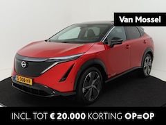 Nissan Ariya - Evolve 91 kWh | Panorama-dak | Stoelverwarming/ventilatie | 360 Camera | Carplay | Warmtep