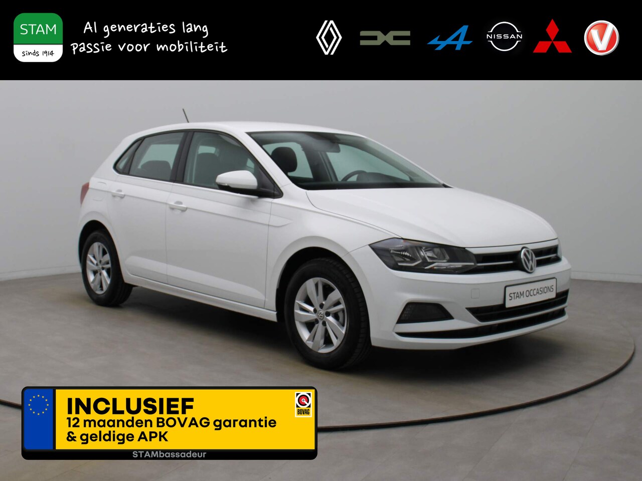 Volkswagen Polo - 80pk MPI Comfortline Airco | Carplay | Cruise | 15" Velgen | Camera - AutoWereld.nl