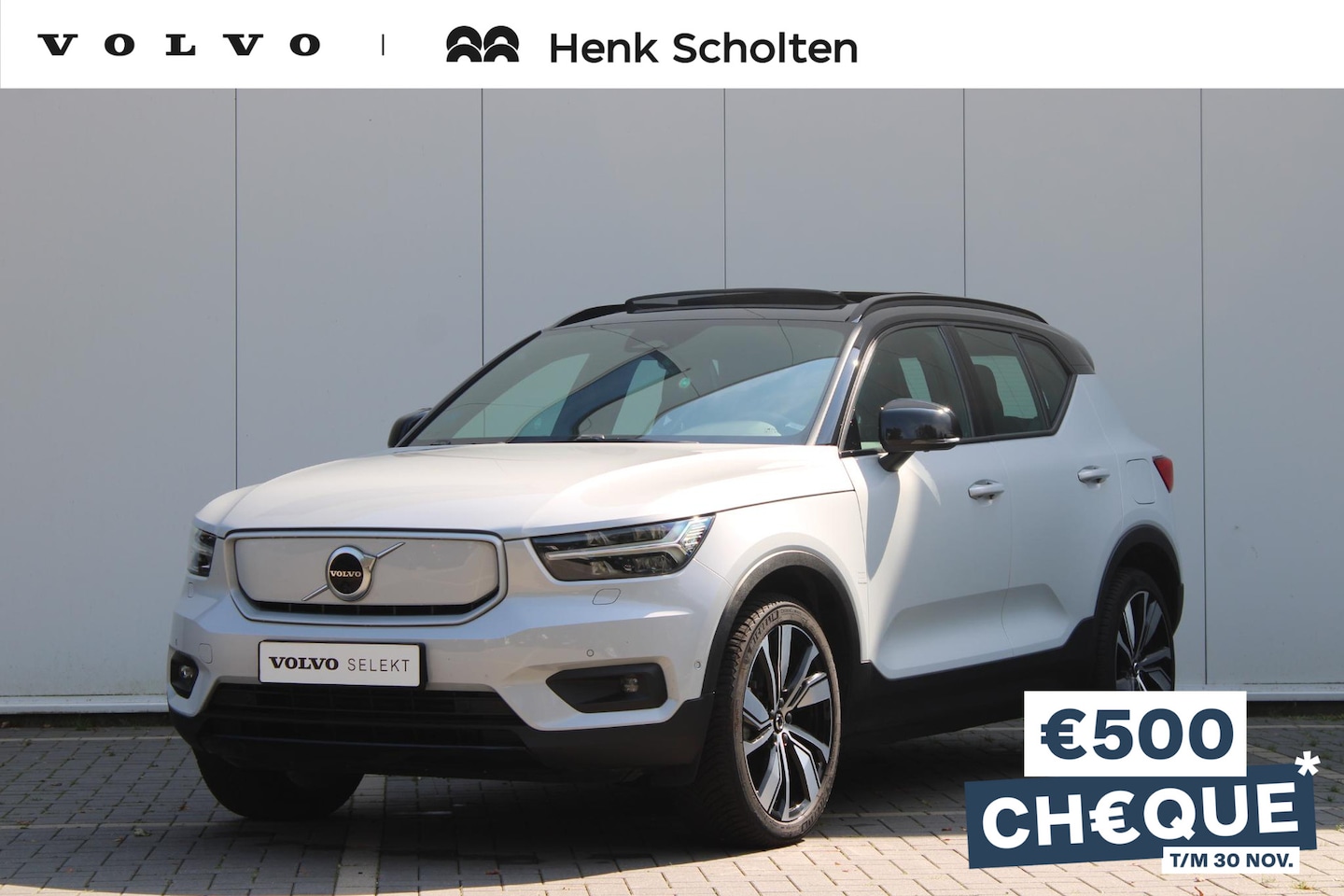 Volvo XC40 - Recharge Twin Pro Recharge Twin 408PK Pro, Adaptive Cruise & Pilot Assist, 360 Camera, 20" Velgen, Stoel&Stu - AutoWereld.nl