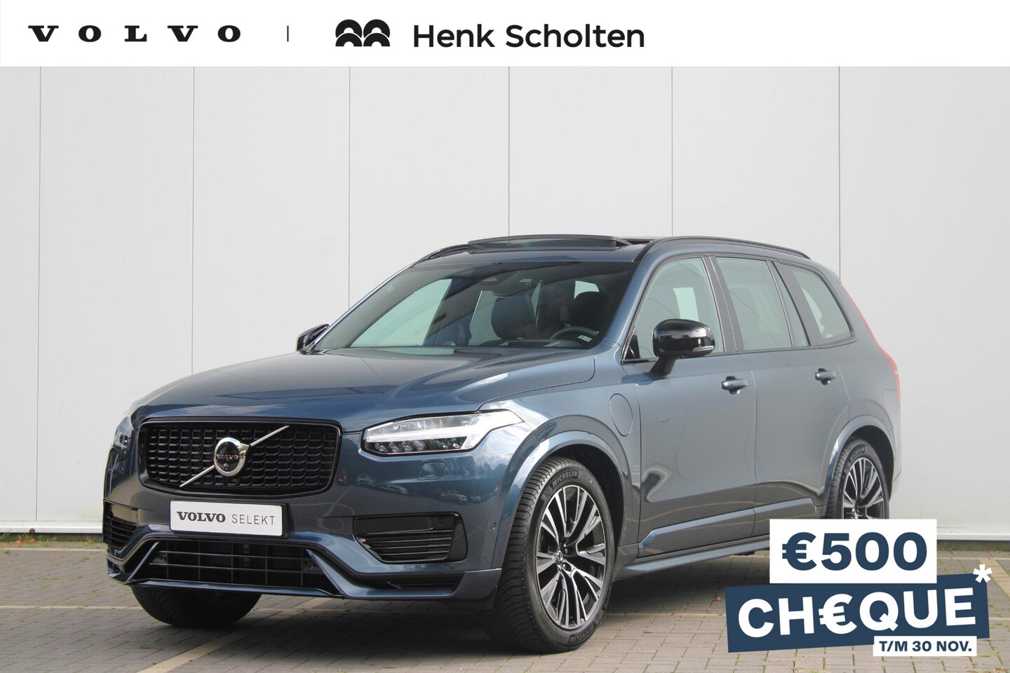 Volvo XC90 - T8 455PK AUT8 Recharge AWD Ultimate Dark, Luchtvering, Premium audio by Bowers & Wilkins, - AutoWereld.nl