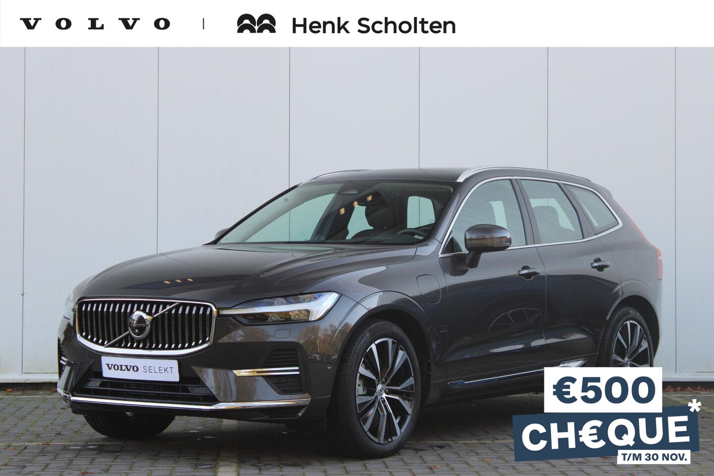 Volvo XC60 - T6 AUT8 350PK Ultimate Bright, Luchtvering, Trekhaak, 360 Graden Camera, Massagefunctie In - AutoWereld.nl