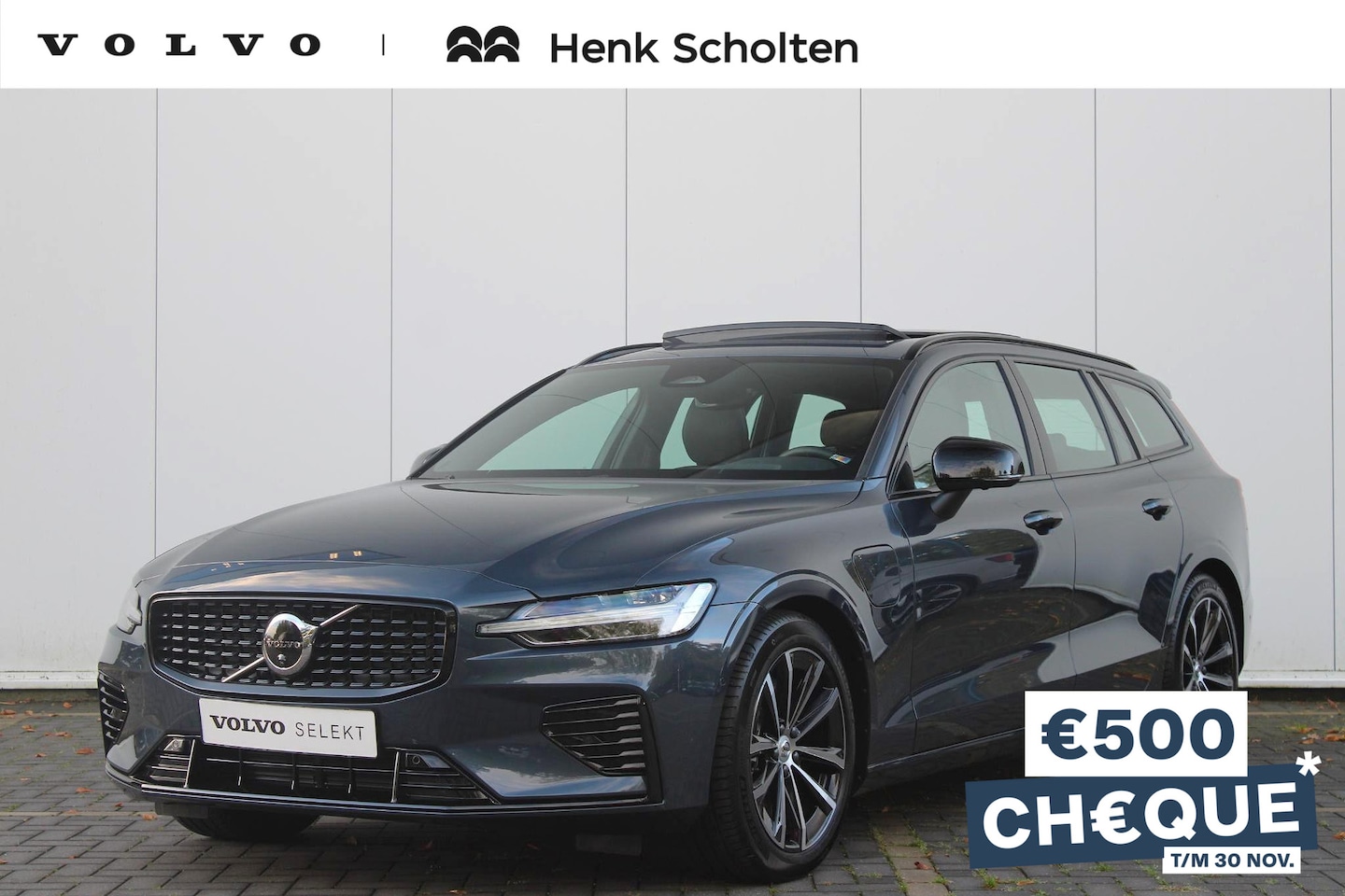 Volvo V60 - T6 AUT8 350PK AWD Plus Dark, Harman Kardon Premium Audio, 360 Graden Camera, Panorama Dak, - AutoWereld.nl