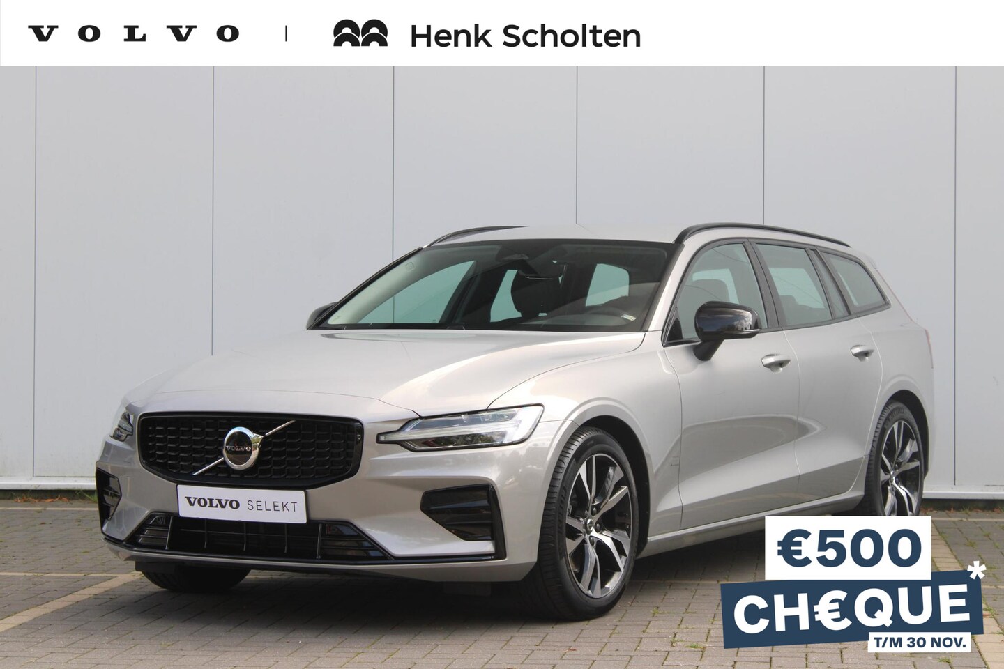 Volvo V60 - B4 AUT7 197PK Plus Dark, Trekhaak, Adaptieve Cruise Control, Dodehoekdetectie Met Correcti - AutoWereld.nl