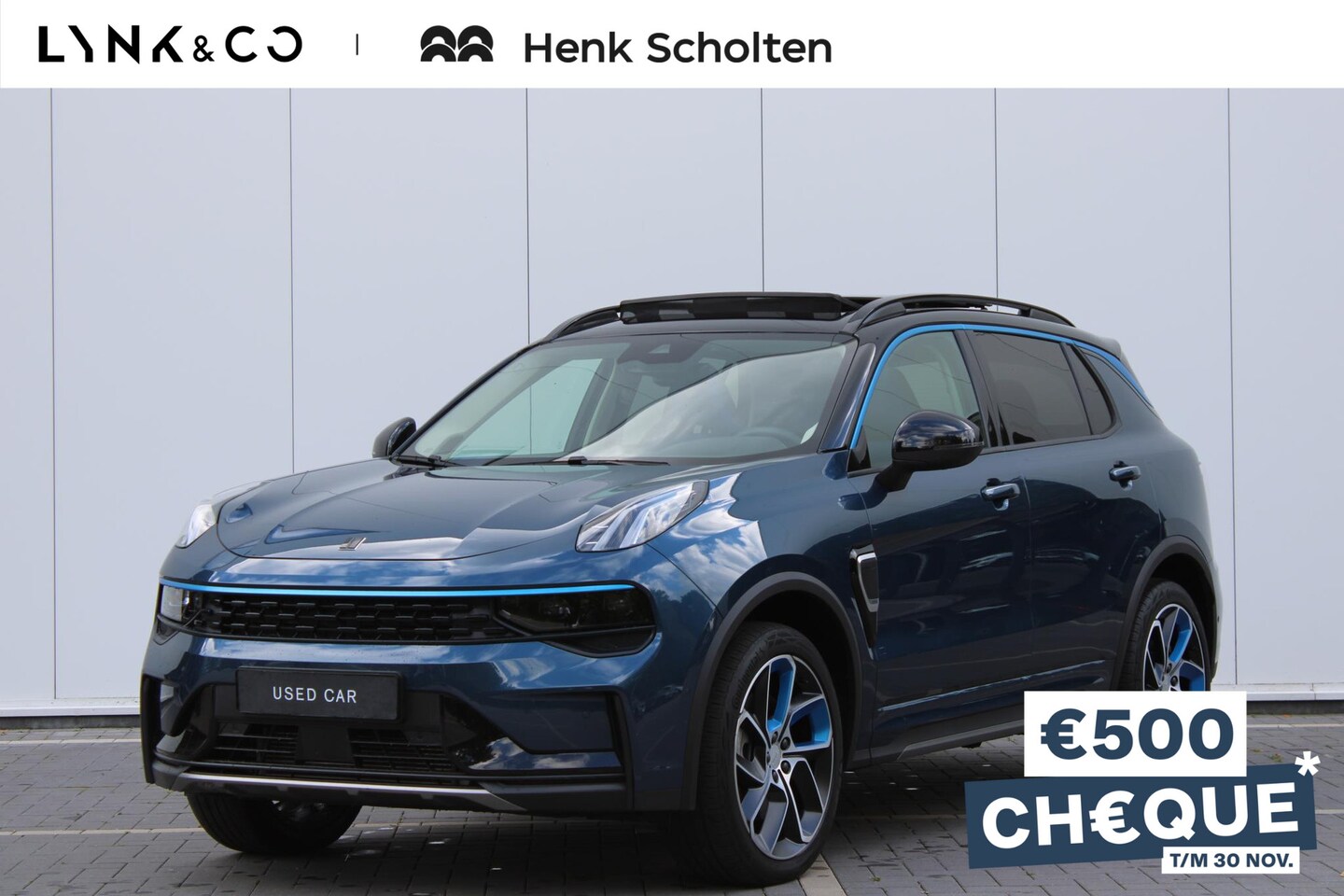 Lynk & Co 01 - AUT7 262PK Plug-in Hybrid, Panoramisch Schuif-/Kanteldak, Infinity Premium Geluidssysteem, - AutoWereld.nl