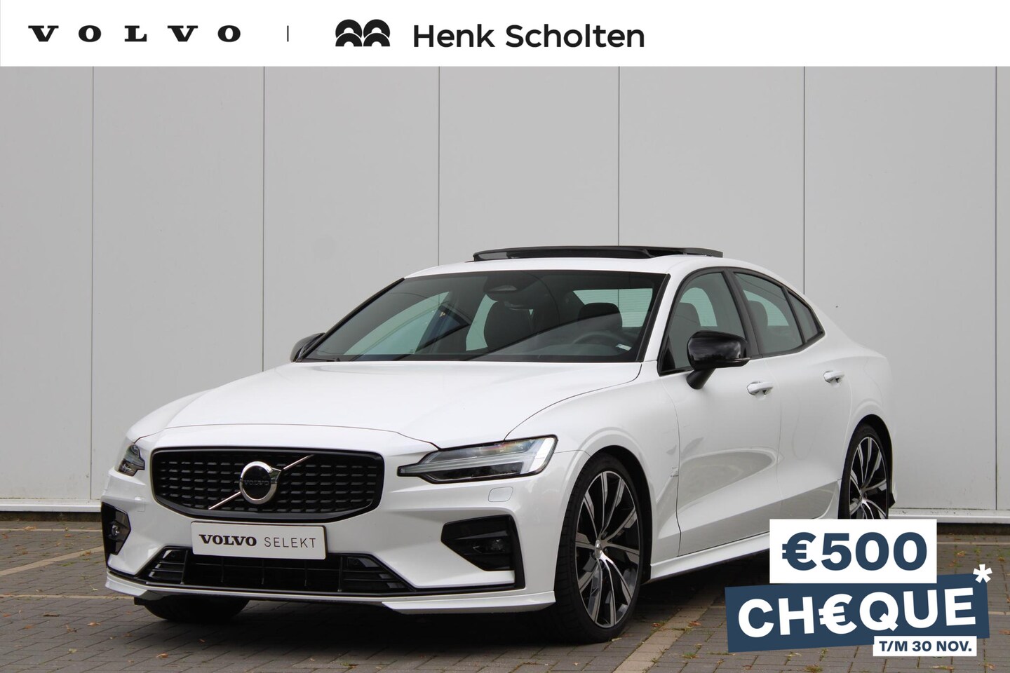 Volvo S60 - B4 AUT7 197PK Plus Dark, Adaptieve Cruise Control met Pilot Assist, Schuif-/Kanteldak, Har - AutoWereld.nl