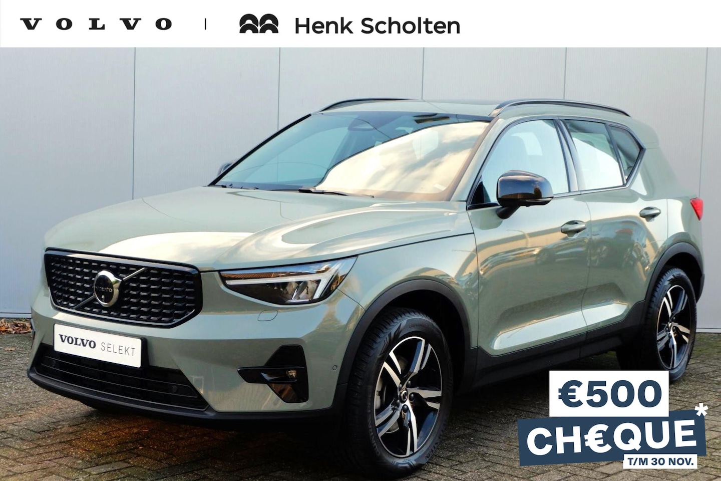 Volvo XC40 - B3 AUT7 163PK Plus Dark, Harman Kardon audio, Trekhaak semi elektrisch inklapbaar, Lederen - AutoWereld.nl