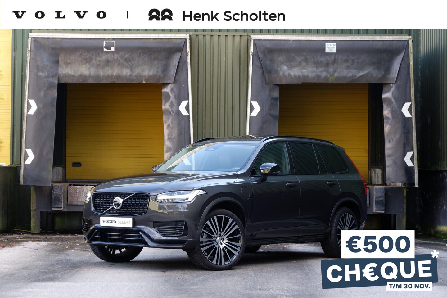 Volvo XC90 - T8 Recharge AWD AUT8 455PK Ultimate Dark, Trekhaak semi elektrisch inklapbaar, Elektrisch - AutoWereld.nl