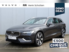 Volvo V60 - T6 Recharge AWD AUT8 350PK Core Bright, Trekhaak semi elektrisch inklapbaar, 19" Lichtmeta